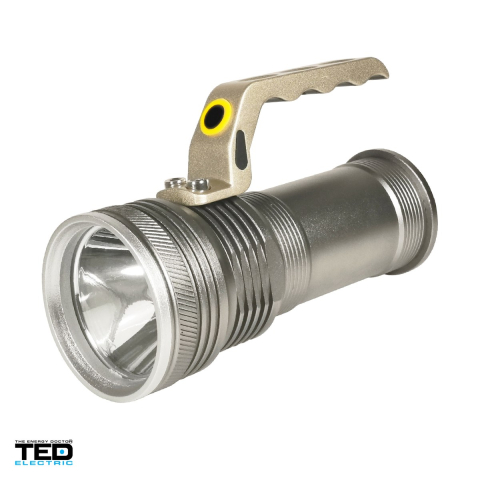 Lanterne - Lanterna de patrula TED Electric YM-21 TED002211, LED 5 W, 240 lm, IP65, 2 acumulatori 18650 inclusi