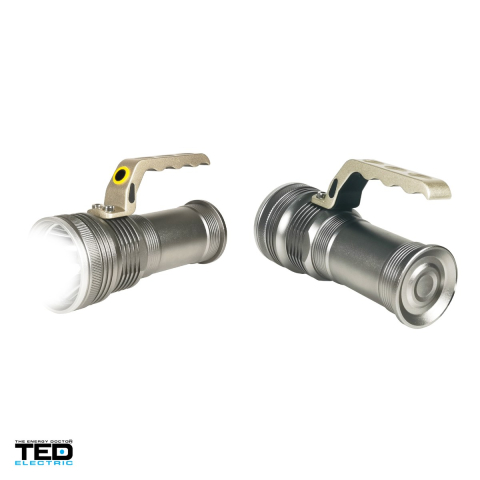 Lanterna de patrula TED Electric YM-21 TED002211, LED 5 W, 240 lm, IP65, 2 acumulatori 18650 inclusi [3]