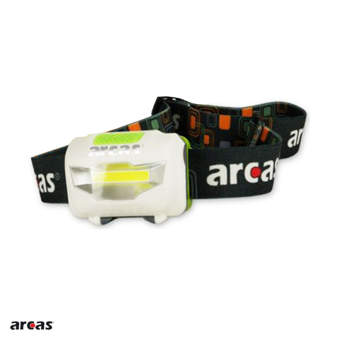 Lanterna frontala Arcas, 1 LED 3 W, 120 lm, 3 baterii AAA incluse [0]