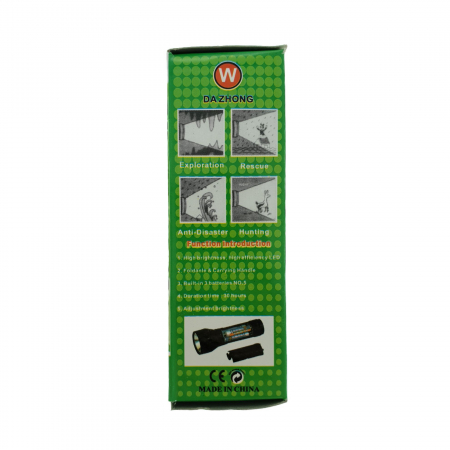 Lanterna led 11 cm, neagra [5]
