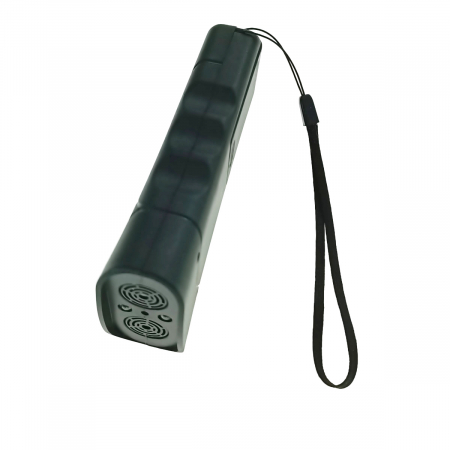 Aparat ultrasunete pentru caini, cu lanterna 2xLED, agatatoare, antrenament si protectie, neagra [4]