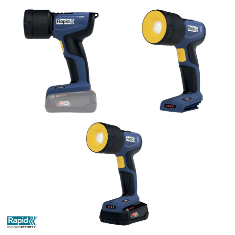 Lanterna LED Rapid BWL290 290 lumeni, cap inclinabil la 90 grade cu 7 pozitii, carlig, baterie 18 V neinclusa, 178x225x75 mm [3]