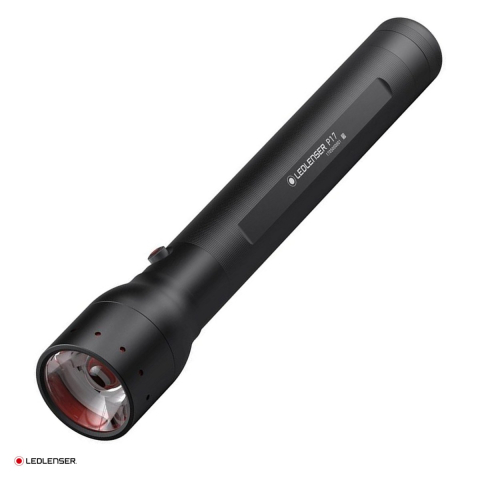 Lanterna Ledlenser P17, LED, 1000 lm, raza 450 m, focalizare, IPX4, 3 baterii D (R20) incluse, cu husa [0]