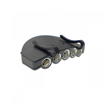 Lampi iluminare - Lanterna mini LLSH01,multifunctionala,cu 5 Led-uri,neagra