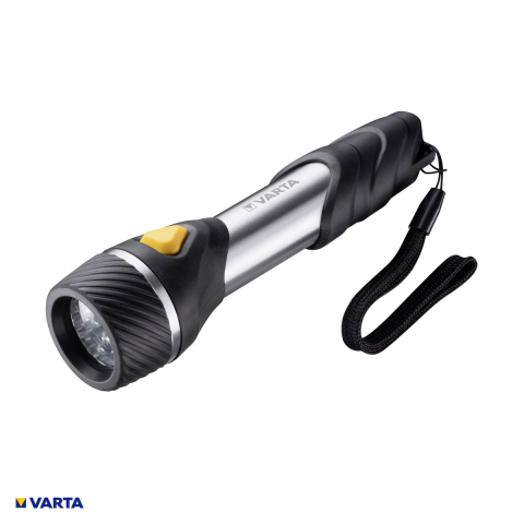 Lanterna VARTA Day Light Multi LED F20 16632, 40 lm, aluminiu si cauciuc, snur de mana, 2 baterii AA incluse [0]