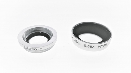 Set lentile LIEQI [LPS03] WIDE ANGLE + MACRO 0.65X2 pentru smartphone - LPS03 [2]
