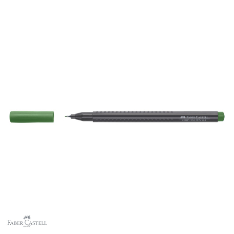 Liner 0.4 mm Faber-Castell Grip, cerneala pe baza de apa, forma ergonomica triunghiulara [3]