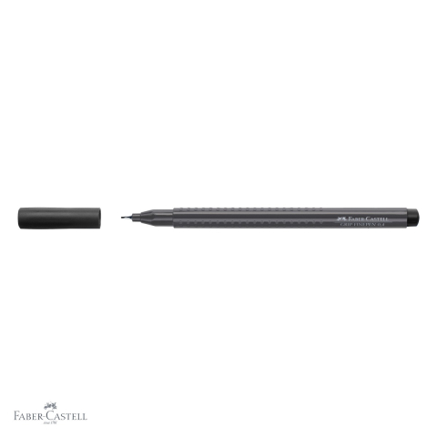 Liner 0.4 mm negru Faber-Castell Grip, forma ergonomica triunghiulara, pentru desen tehnic si scriere precisa [3]