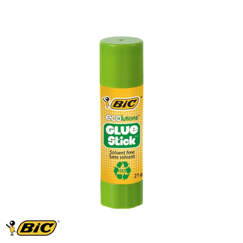 Birotica papetarie - Lipici stick Bic 21g, pe baza de apa, lavabil, potrivit pentru copii
