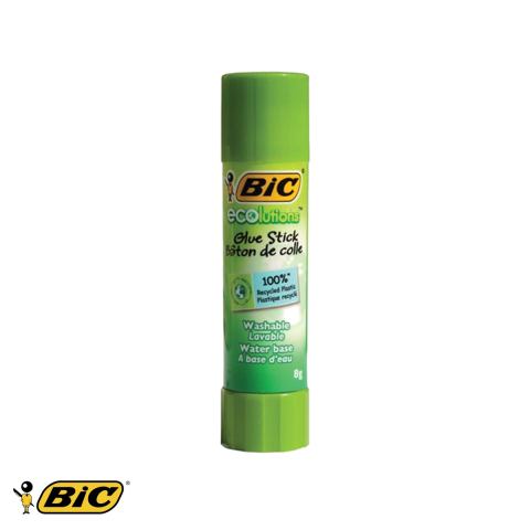 Birotica papetarie - Lipici stick Bic 8g, pe baza de apa, lavabil, potrivit pentru copii