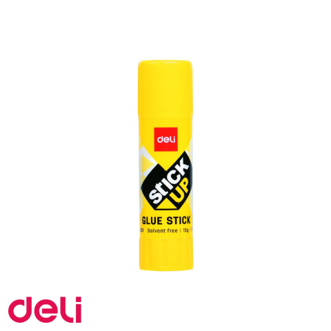 Articole lipire - Lipici stick Deli 15g, adeziv cu uscare rapida, lavabil, pentru birou si scoala