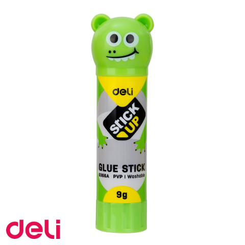 Lipici stick Deli model animale, adeziv 9g cu uscare rapida, lavabil, pentru copii si birou [3]