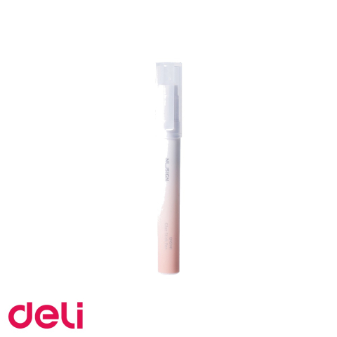 Birotica papetarie - Lipici stick Deli Nusign, roz, 2.2g, uscare rapida 60 secunde, fara acizi si solventi