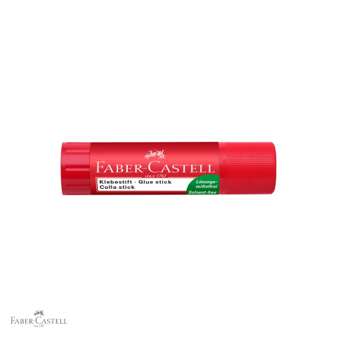 Articole lipire - Lipici stick Faber-Castell 20g, fara solvent, pentru hartie, carton si fotografii