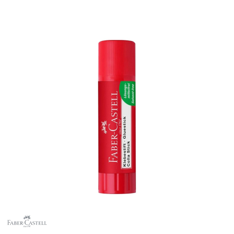 Articole lipire - Lipici stick Faber-Castell 40g, adeziv solid fara solvent, pentru birou, scoala si acasa