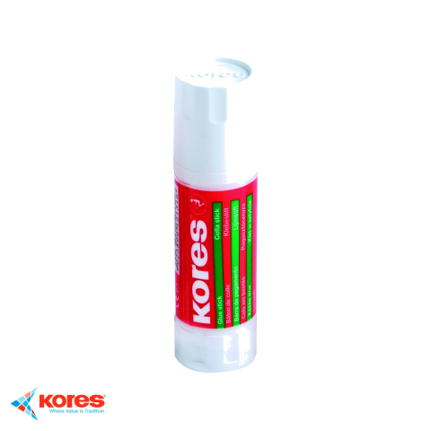 Handmade Creativ si Hobby - Lipici stick Kores 15g, cu glicerina, fara solvent, lavabil, pentru birou si scoala