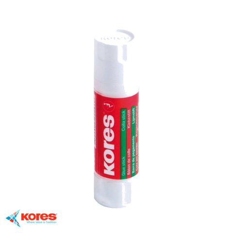 Handmade Creativ si Hobby - Lipici stick Kores 8g, cu glicerina, fara solvent, lavabil, pentru birou si scoala
