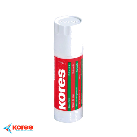 Birotica papetarie - Lipici stick Kores 8g, formula cu glicerina fara solvent, lavabil, pentru hartie si materiale scolare
