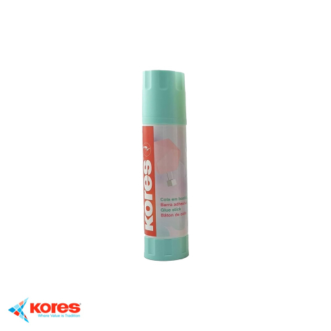 Birotica papetarie - Lipici stick Kores Pastel 40g, cu glicerina, non-toxic si lavabil, pentru hartie si carton