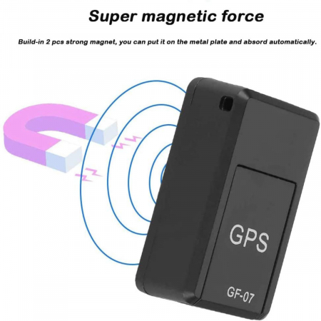 Localizator mini GPS, GF-07, pozitionare in timp real, monitorizare sunet, cu SIM card [9]