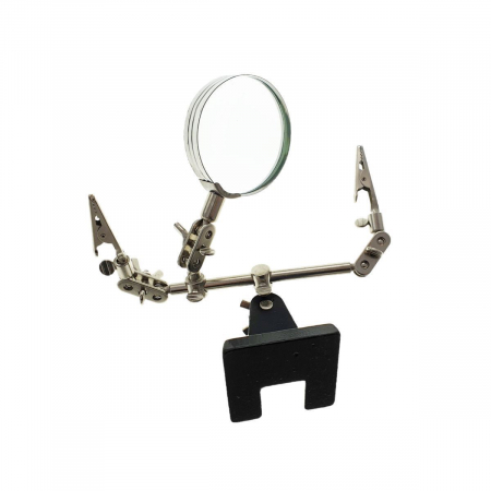 Lupa 60mm, ZD-10D, cu cleme si suport ajustabil de masa [4]