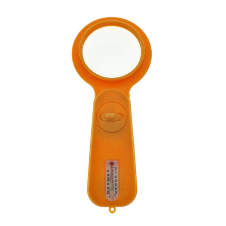 Unelte de mana - Lupa cu led, busola si termometru analog, diametru 60mm