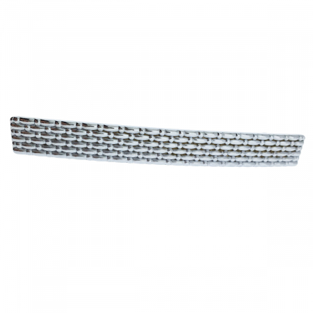 Maner din metal pentru mobilier, lungime 117 mm, cu design, MOB-66359, argintiu [4]