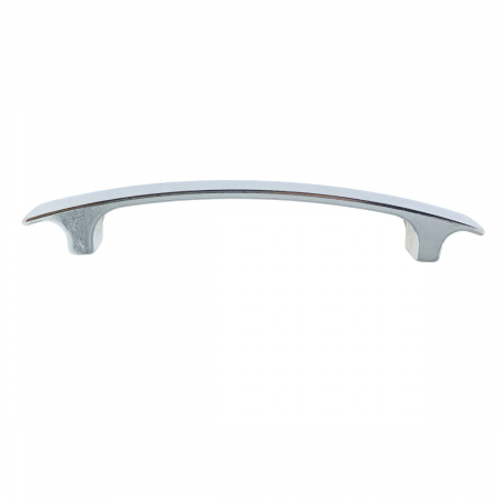 Maner din metal pentru mobilier, lungime 125 mm, MOB-66360, argintiu [2]