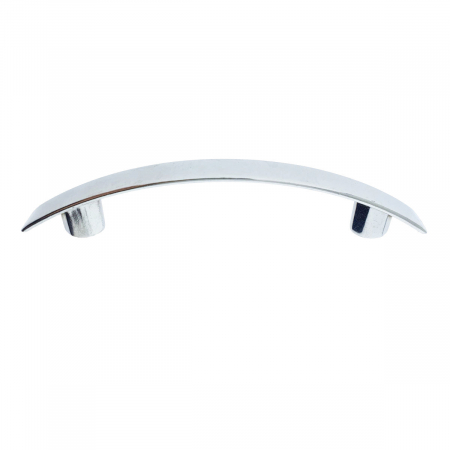 Maner din metal pentru mobilier, lungime 130 mm, MOB-66358, argintiu [1]