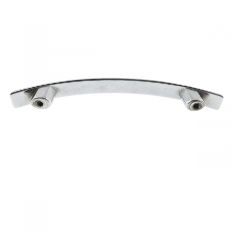 Maner din metal pentru mobilier, lungime 130 mm, MOB-66358, argintiu [4]