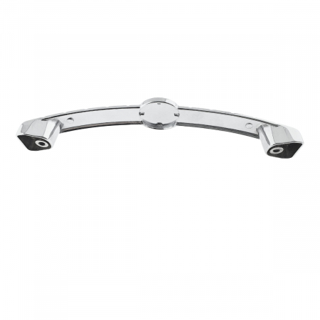 Maner din metal pentru mobilier, lungime 150 mm, cu design ceas, MOB-66990, argintiu [2]
