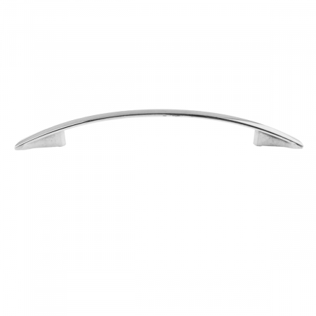 Maner din metal pentru mobilier, lungime 180 mm, MOB-66364, argintiu [1]