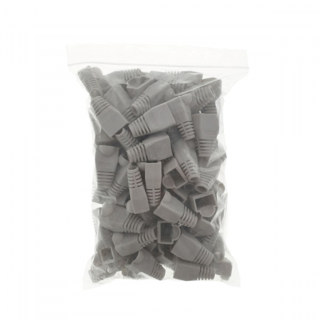 Manson de protectie mufa UTP, gri, set 100 bucati [3]
