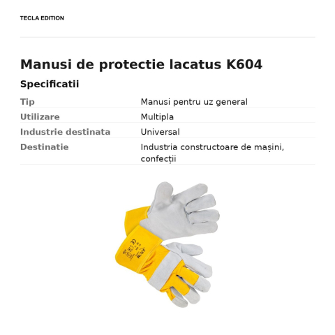 Manusi de protectie lacatus K604 [2]