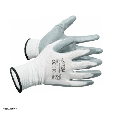 Manusi imersate in nitril - Manusi de protectie nitril K102, marimea 9, L