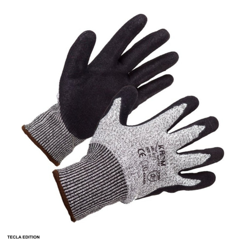 Manusi imersate in nitril - Manusi de protectie nitril rezistente la taiere K113, marimea 10, XL