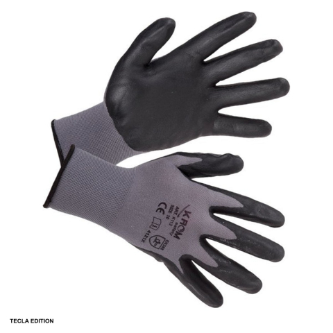 Manusi imersate in nitril - Manusi de protectie nitril spuma K112, marimea 7, S