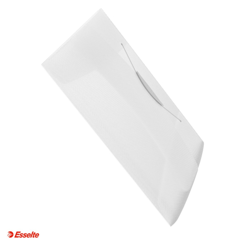 Mape si serviete - Mapa cu elastic Esselte VIVIDA, PP, A4, capacitate 150 coli, pentru transport, alb
