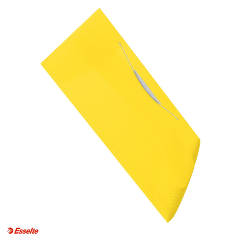 Mape si serviete - Mapa cu elastic Esselte VIVIDA, PP, A4, capacitate 150 coli, pentru transport, galben