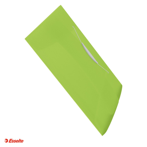 Mape si serviete - Mapa cu elastic Esselte VIVIDA, PP, A4, capacitate 150 coli, pentru transport, verde