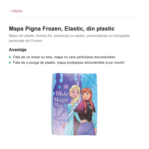 Mapa Pigna Frozen, din plastic, elastic [1]