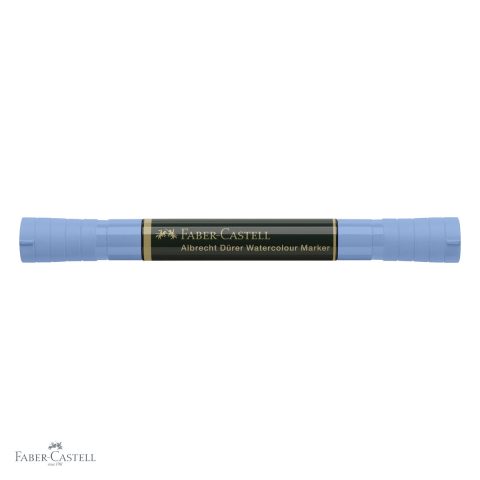 Marker acuarela Faber-Castell Albrecht Durer, albastru ultramarin 120, varf dublu pensula si fetru, pentru schite si pictura [3]