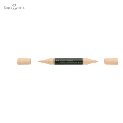 Marker acuarela Faber-Castell Albrecht Durer, culoarea pielii deschis 132, varf dublu pensula si carioca [4]