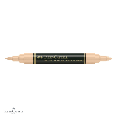 Marker acuarela Faber-Castell Albrecht Durer, culoarea pielii deschis 132, varf dublu pensula si carioca [3]