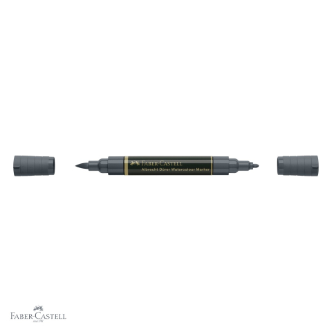 Marker acuarela Faber-Castell Albrecht Durer, gri rece VI 235, varf dublu pensula si carioca, pentru schite si pictura [3]