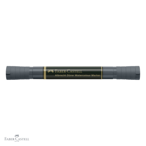 Marker acuarela Faber-Castell Albrecht Durer, varf dublu pensula si carioca, indigo inchis 157 [3]