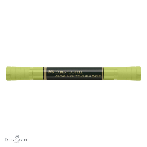 Marker acuarela Faber-Castell Albrecht Durer, varf dublu pensula si carioca, verde de mai 170 [3]