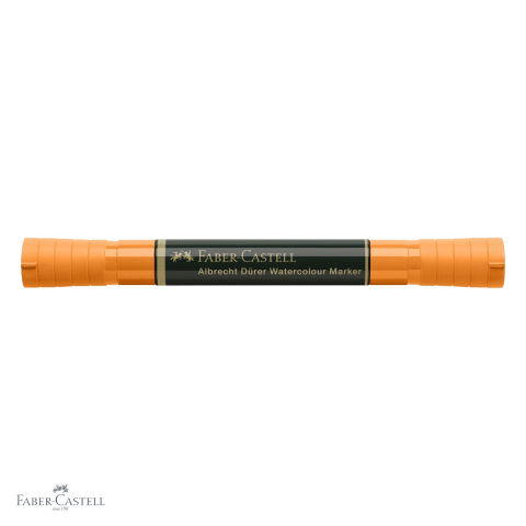 Marker acuarela portocaliu Faber-Castell Albrecht Durer, varf dublu pensula si fetru, pentru schite si pictura [3]
