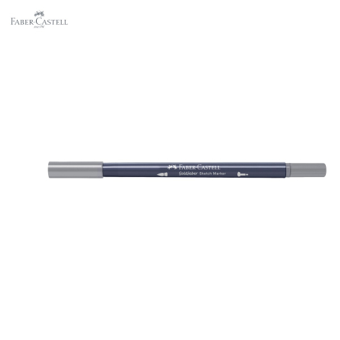 Marker cu 2 capete Faber-Castell Goldfaber Sketch, gri neutru III 333, cerneala alcool, pentru desen artistic [4]