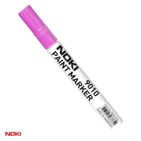 Markere speciale pentru desen si arta - Marker cu vopsea NOKI 9010, varf rotund 2-4 mm, vopsea roz